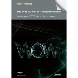 [996008017] Prospekt Hager - Das neue WOW in der