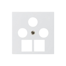 [378379003] Frontplatte KAL 3×koaxial