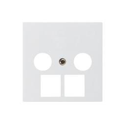 [378380003] Frontplatte KAL 2×koaxial