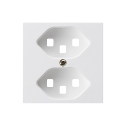 [378384003] Frontplatte KAL 2×T23 ws