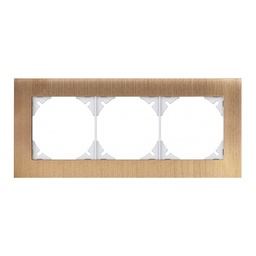 [334130260] Abdeckrahmen Edue Prestige 1×3