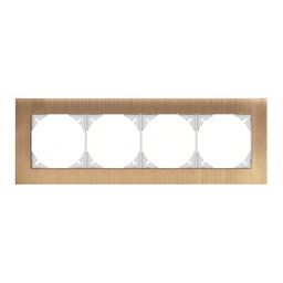 [334140260] Abdeckrahmen Edue Prestige 1×4