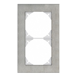 [334210200] Abdeckrahmen Edue Prestige 2×1