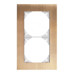 [334210260] Abdeckrahmen Edue Prestige 2×1