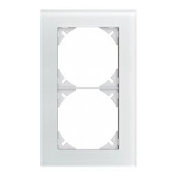 [334210400] Abdeckrahmen Edue Prestige 2×1