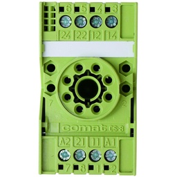 [505791500] Stecksockel Comat CS-8 gn