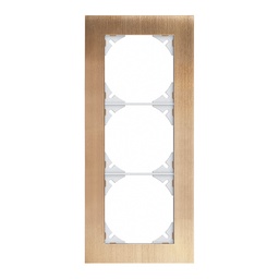[334310260] Abdeckrahmen Edue Prestige 3×1