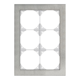 [334320200] Abdeckrahmen Edue Prestige 3×2
