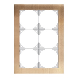 [334320260] Abdeckrahmen Edue Prestige 3×2