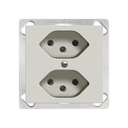 [753434030] EB-Steckdose Edue 2×T13 hgu