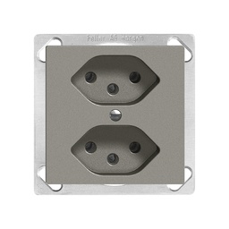 [753434040] EB-Steckdose Edue 2×T13 dgu
