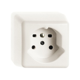 [606311000] AP-Steckdose FH T15 ws,