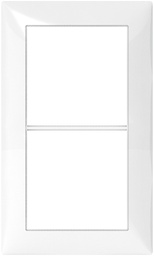 [334912102] Abdeckrahmen SIDUS 2×1 wsg