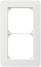 [334912208] Abdeckrahmen KTR 2×1 ws