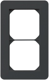 [334912258] Abdeckrahmen KTR 2×1 sz