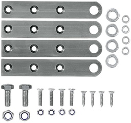 [834992037] BEFESTIGUNGSLASCHEN SET STAHL