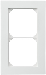 [334912408] Abdeckrahmen KPR 2×1 ws