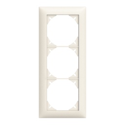 [334913000] Abdeckrahmen Edue 1×3 ws