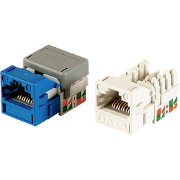 [996701019] Anschluss-Modul KAT.6 1xRJ45 weiss