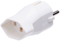 [672049109] Übergangstecker 2L+PE 10A 250V