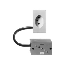 [753801000] EB-Steckdose T13 L1 ws