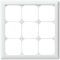 [334933008] Abdeckrahmen KLI 3×3 ws