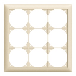 [334933010] Abdeckrahmen Edue 3×3 cr