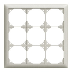 [334933030] Abdeckrahmen Edue 3×3 hgu