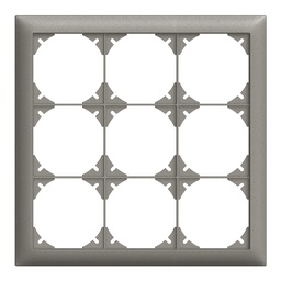 [334933040] Abdeckrahmen Edue 3×3 dgu