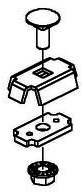 [127028028] Universalverbinder send.verz.