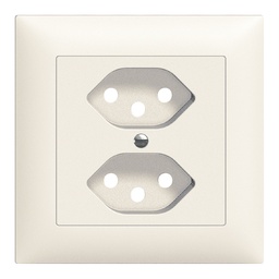 [378502000] Frontset Edue ws 88×88mm 2×T13