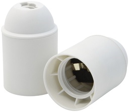 [930350003] Fassung E27 Kunststoff ws
