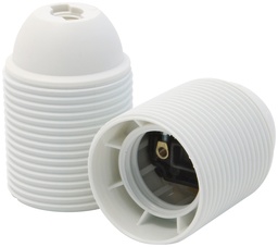 [930360003] Fassung E27 Kunststoff M10 ws
