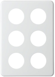 [374621009] Abdeckplatte 3×2 Gr.I 6×43mm