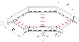 [127014436] Winkel Lanz 90° 400×60mm