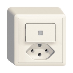 [609162000] AP-Leuchtkomb. 3/1L+T13 ws LS