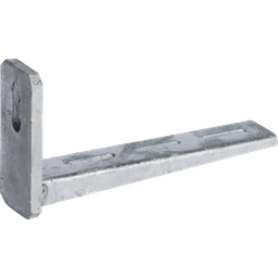 [127080806] Ausleger Lanz flach 100mm