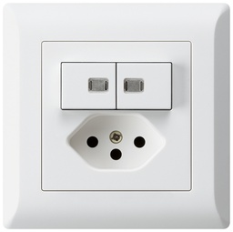 [755155008] UP-Leuchtkomb. 3/1P+A-R+T13 ws