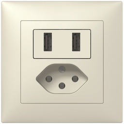 [960930002] UP-USB Ladesteckdose m.T13