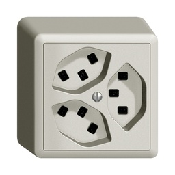 [609603030] AP-Steckdose 3×T23 16A Edue