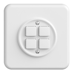 [313040100] UP-Taster KNX SDUE 4×m.LED