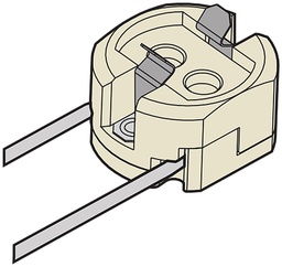 [933820069] Halogenfassung Steatit G12