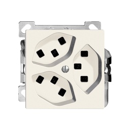 [609838000] AP-Steckdose Edue 3×T23
