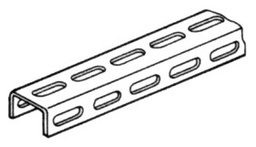 [127088136] U-Profil Lanz 44×44mm verzinkt