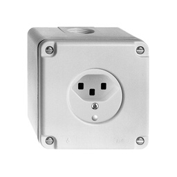 [613314000] AP-Steckdose feucht T23 16A ws