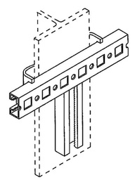 [127088716] Träger Lanz L=300mm verzinkt