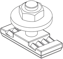 [127090056] Befestigungsgarnitur Lanz M10