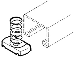 [127090626] Federmutter Lanz M6 35×20×8mm