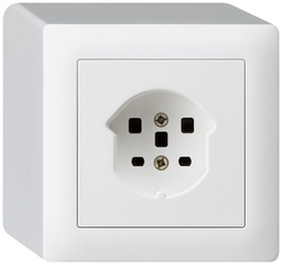 [617602003] AP-Steckdose KAL T25 ws