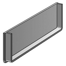 [127113748] Endstück EBO 300×80mm